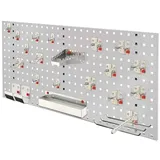 Kappes Lochplatten RasterPlan/ABAX Einsteigerset 7 RAL 7035 mit Ausstattung