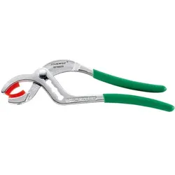 Connectorzange L.230mm Kopf verchromt Griffe mit Kunststoff-Überzug