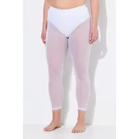 Ulla Popken Strumpfhose in schneeweiß | Gr.: 62/64