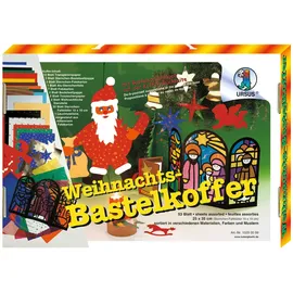 Ursus Bastelkoffer Weihnachten 25 x 35 cm mehrfarbig