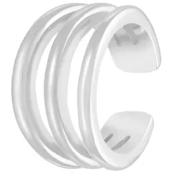 Elli Earcuff Single Modern Basis 925 Silber Earcuffs   Damen 