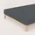 schlafgut Premium Baumwolle 180 x 200 - 200 x 220 cm gray deep