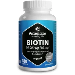 BIOTIN 10 mg vegan 180 St