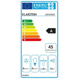 Klarstein Structura Inselhaube 41 cm schwarz