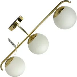 Nordlux Grant 3-flg. 15 cm messing