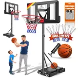 Kesser Basketballkorb 160-210 cm Schwarz