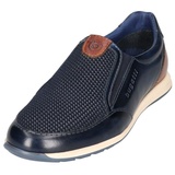 BUGATTI Slipper Nappaleder Slipper blau 46