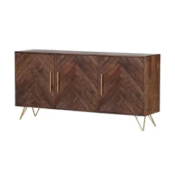 Sideboard  Cancun , braun , Maße (cm): B: 167 H: 80 T: 43