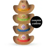 SALITOS 3+1 Strohhut Deal [Spar-Paket]