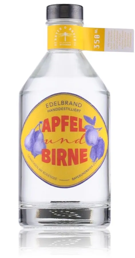 Bayer & Bayer Apfel und Birne Edelbrand Bio 2016 39,5% Vol. 0,35l