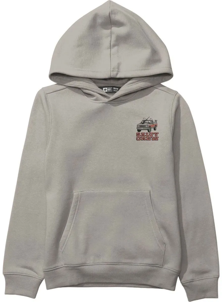 Salty Crew Truck Stop Boys Fleece stone (STON) M