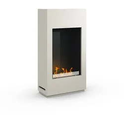 Noble Flame SANTIAGO [Design Ethanolkamin]: Weiß (warm)