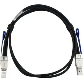 CBO Amphenol 10117949-2010HLF kompatibles BlueLAN MiniSAS Kabel 1 Meter BL464601N1M30, Transceiver, Schwarz
