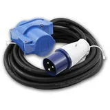 McPower CEE-Verlängerungskabel 10m H07RNG 3G2,5, 230V, IP44