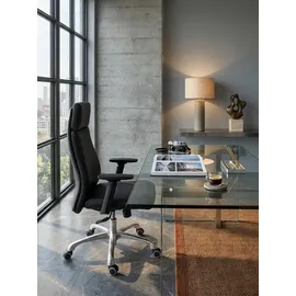 KADIMA DESIGN Baden Echtleder Schwarz