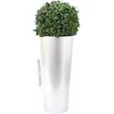 Europalms Übertopf Leichtsin Elegance-69 Ø 39 x 69 cm weiß