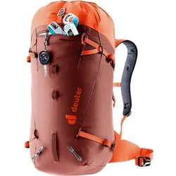 DEUTER Rucksack Guide 30, redwood-papaya, ONE SIZE