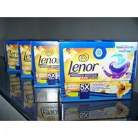 🔝​ 4 x 15 Pack ( 60 WL ) Lenor Pods "Amber & Orchidee" Waschmittelkapseln 🔝​