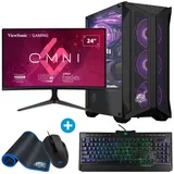 ONE GAMING Gaming Komplett-PC IN97 Gaming-PC (Intel Core i5 13600KF, GeForce RTX 4070, 512 GB SSD, Luftkühlung)