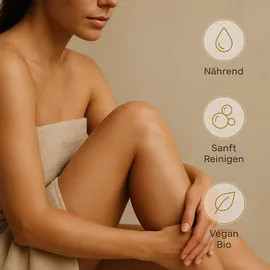 Amrita Organics Dusch & Bath Oil Rose 100 ml