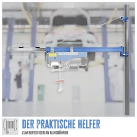 Güde Seilwinde Metall 110 cm blau