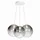 s.luce Orb Cluster 3-flg. 30 cm Rauch Verlauf/Weiß rund