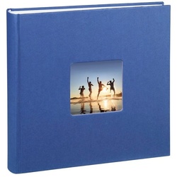 Hama Fotoalbum »Jumbo Fotoalbum 30 x 30 cm, 100 Seiten, Album, Blau« blau