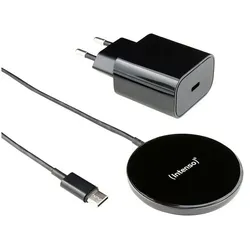 Intenso Ladestation MW1 für Qi-fähige Geräte schwarz schwarz