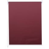 MCW Rollo MCW-D52, Fensterrollo Seitenzugrollo Jalousie, Sonnenschutz Verdunkelung blickdicht 90x160cm ~ bordeaux