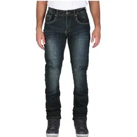 Modeka Glenn Motorrad Jeans Stone Wash Blau 36/30