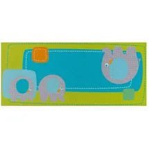 HABA Teppich Elefant Egon Spielteppich 301058 Kinder blau grün 140x60cm