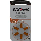 12 x Rayovac Extra Advanced Hörgerätebatterien 312 2x 6er Blister 312AU-6XEMF