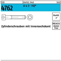 Reyher Zylinderschraube ISO 4762 Innen-6kt M5x 50 A 4 (- 70) 100 Stück