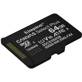 Kingston Canvas Select Plus microSD 64GB micSDXC Gen3 o.Adapter