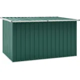 vidaXL Gartenbox Auflagenbox Kissenbox Aufbewahrungsbox Truhe Box Gartenmöbel Gartenkasten Gartentruhe Werkzeugkasten Grün 171x99x93cm