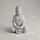 Relaxdays Buddha Figur 71 cm, Grau,