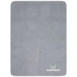 Sansibar DOUBLEFACE Plaid 150 x 200 cm Silber