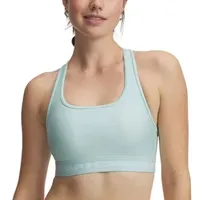 Under Armour Crossback Mid Bra Mint/Weiß L