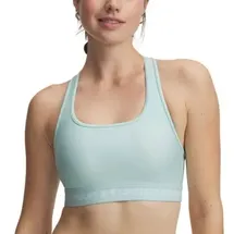 Under Armour Crossback Mid Bra Mint/Weiß L