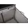Mendler Poly-Rattan Kissenbox HWC-D88, Gartentruhe Auflagenbox Truhe Premium grau, 80x160x94cm 950l