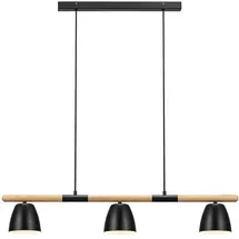 Nordlux Theo 3-flg. 12,5 cm schwarz