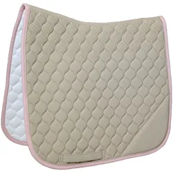 Kentucky Horsewear Schabracke Softshell Onion Quilt - khaki alt rosa - Dressur