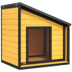 PawHut Hundehütte Tannenholz