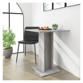 vidaXL Bistrotisch 60 x 75 x 60 cm grau