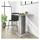 vidaXL Bistrotisch 60 x 75 x 60 cm grau