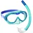 Mares Combo Dilly – Schnorchelset Kinder 4–7 Jahre, weiche TPE-Maske mit flexiblem Glas, ergonomischer Schnorchel mit Silikonmundstück