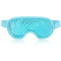 AYVRUOP Augenmaske Kühlend Kühlmaske Gesicht Kühlbrille für Migräne, Kopfschmerzen, Geschwollene, Müde Augen, Augenringe, Sinusschmerzen, Ice Eye Mask (Blau), 1 Stück