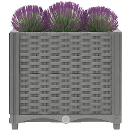 vidaXL Hochbeet 40x40x38 cm Polypropylen