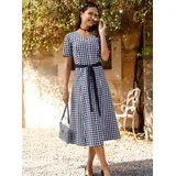 Classic Basics Trachtenkleid blau 54