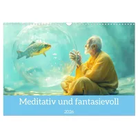 Calvendo Meditativ und fantasievoll (Wandkalender 2026 DIN A3 quer),